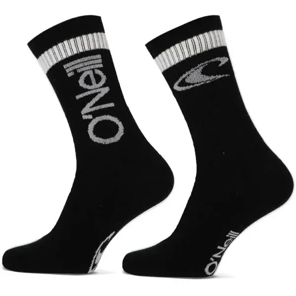 O'Neill SPORTSOCK 2-PACK Ponožky, černá, velikost 43-46