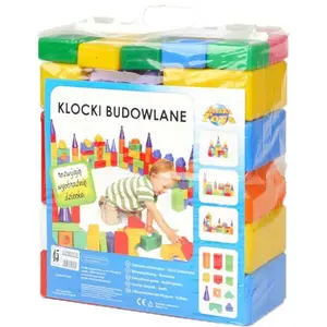 RELAKS-TOYS BUILDING BLOCKS Stavební kostky, mix, velikost