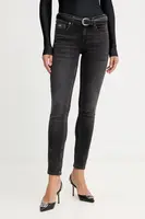 Džíny Versace Jeans Couture dámské, černá barva, 79HAB5K2 CDWRC