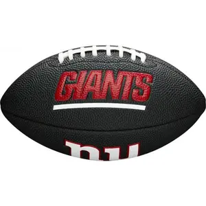 Wilson MINI NFL TEAM SOFT TOUCH FB BL NG Mini míč na americký fotbal, černá, velikost