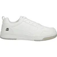 ALPINE PRO RALL Pánská vycházková obuv, bílá, velikost