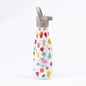 COOL BOTTLES KIDS CRAZY SKULLS 260 ML Dětská láhev, mix, velikost 260 ML