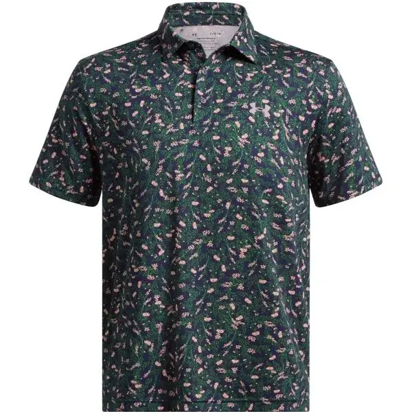 Under Armour PLAYOFF 3.0 Pánské golfové polotričko, tmavě modrá, velikost