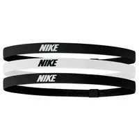 Nike ELASTIC HEADBANDS 2.0 3 PK Čelenka, černá, velikost