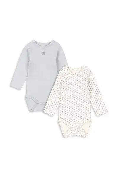 Kojenecké body Fanga Fontana BELLO 2 PACK LS BODY OCS