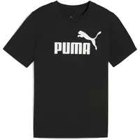 Puma ESSENTIALS N0. 1 LOGO TEE B Chlapecké triko, černá, velikost