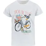 ALPINE PRO EGINO Dětské triko, bílá, velikost 116-122