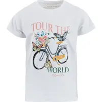 ALPINE PRO EGINO Dětské triko, bílá, velikost 116-122