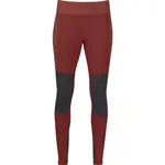 Bergans FL?YEN OUTDOOR TIGHTS WOMEN Běžecké kalhoty, červená, velikost