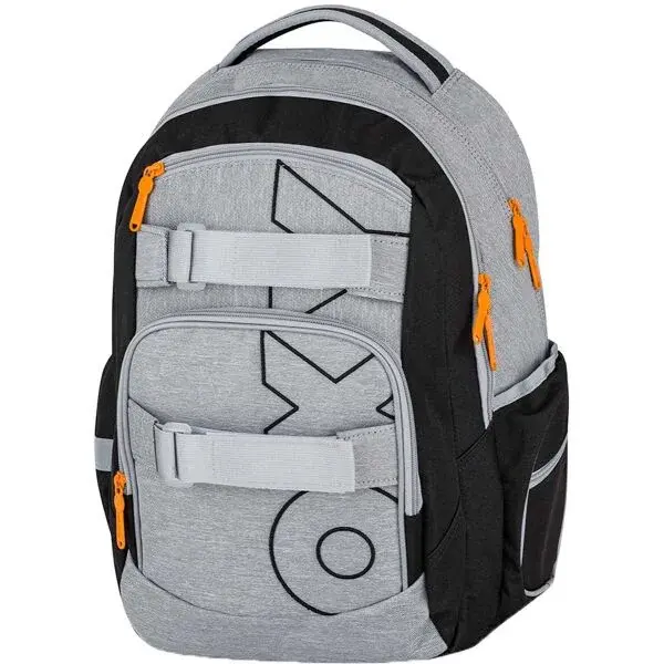 Oxybag STYLE Studentský batoh, šedá, velikost