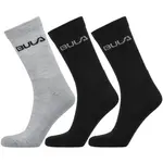 Bula 2PK WOOL SOCK Pánské ponožky, černá, velikost 37-39