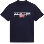 Napapijri S-AYLMER Pánské tričko, tmavě modrá, velikost