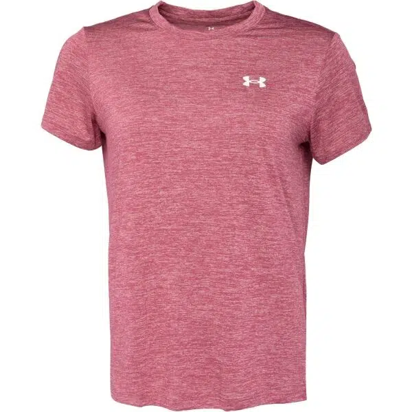 Under Armour TECH TWIST Dámské tričko, vínová, velikost