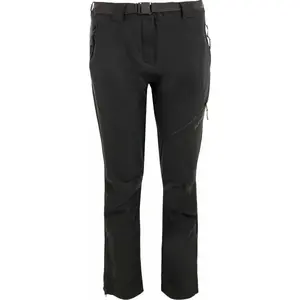 ALPINE PRO PELNA Dámské softshellové kalhoty, černá, velikost
