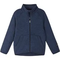 REIMA HOPPER Dětský fleecový svetr, tmavě modrá, velikost