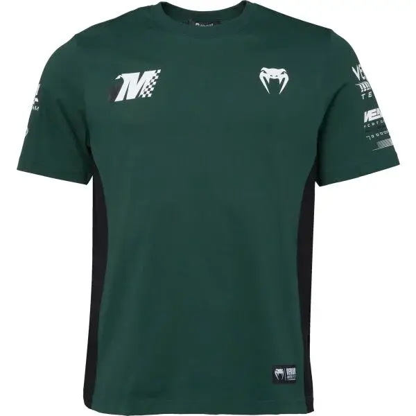 Venum MOTORSPORT T-SHIRT Pánské triko, tmavě zelená, velikost