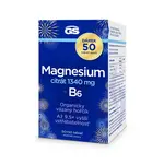 GS Magnesium citrát 1340 mg + B6 50+50 tablet NAVÍC
