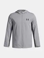Chlapecká bunda Under Armour UA B Rival Wvn Jacket-GRY - Kluci