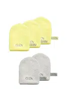 Rukavice na odličování a čištění obličeje pouze pomocí vody GLOV ICONIC MITT 5-pack žlutá barva