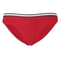 Tommy Hilfiger CHEEKY HIGH LEG BIKINI Dámský spodní díl plavek, červená, velikost