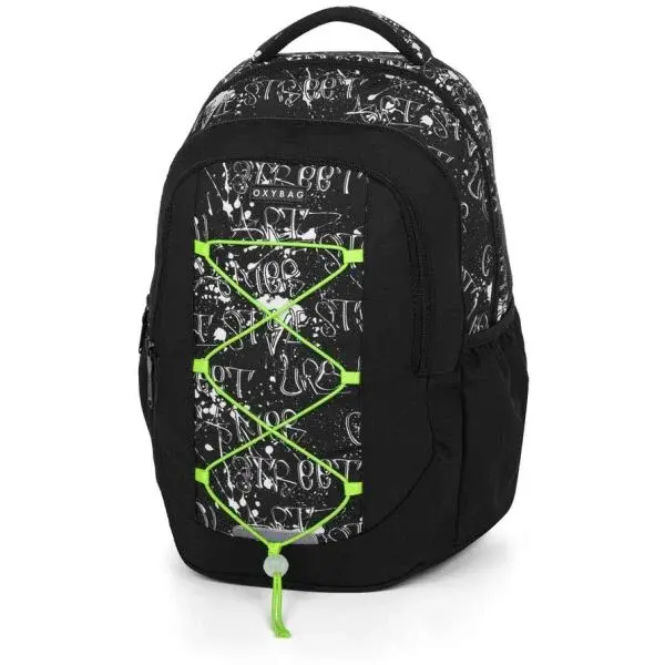 Oxybag TOUCH Studentský batoh, černá, velikost