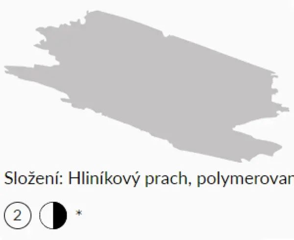 Olejová barva Umton 20ml – 0085 Stříbrná