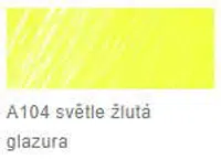 Štětečkový popisovač Faber-Castell – 104 světle žlutý