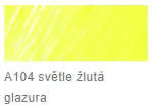 Štětečkový popisovač Faber-Castell – 104 světle žlutý