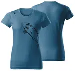 Giants fishing tričko dámské plavající kapr modré - l