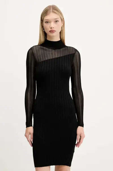 Šaty HUGO černá barva, 50542664