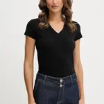 Tričko Armani Exchange dámské, černá barva, XW001355 AF16294