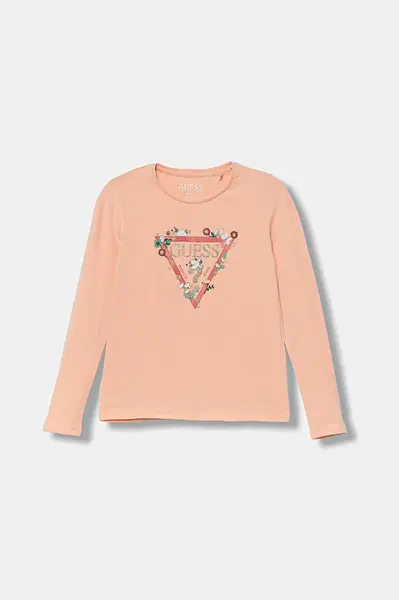 Dětské tričko s dlouhým rukávem Guess