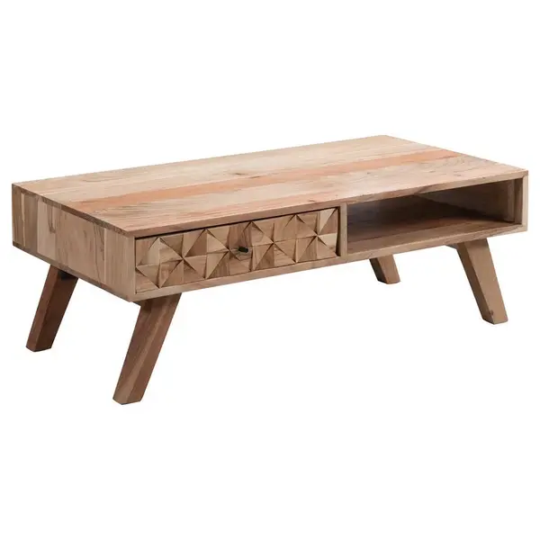 MID.YOU KONFERENČNÍ STOLEK, barvy akácie, dřevo, 95/50/35 cm