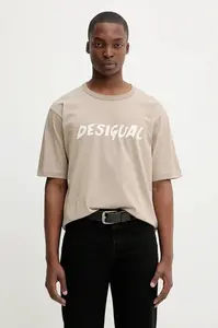 Bavlněné tričko Desigual VICENTE