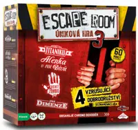 ESCAPE ROOM 3: úniková hra - 4 scénáře