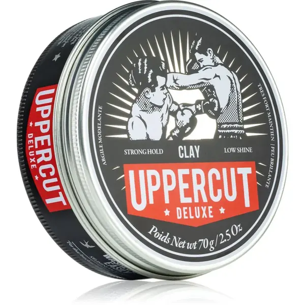 Uppercut Deluxe Clay stylingová hlína s extra silnou fixací pro muže 70 g