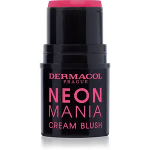 Dermacol Neon Mania krémová tvářenka odstín 1 Pink 5.2 g