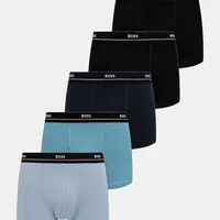 Boxerky BOSS 5-pack pánské, modrá barva, 50531660