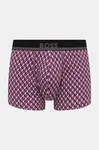 Boxerky BOSS pánské, fialová barva, 50531380