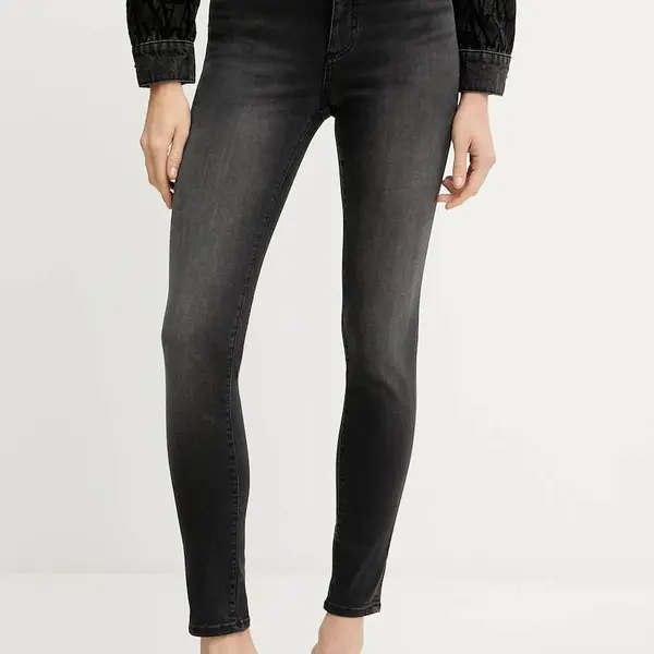 Džíny Armani Exchange dámské, šedá barva, XW000123 AF14457