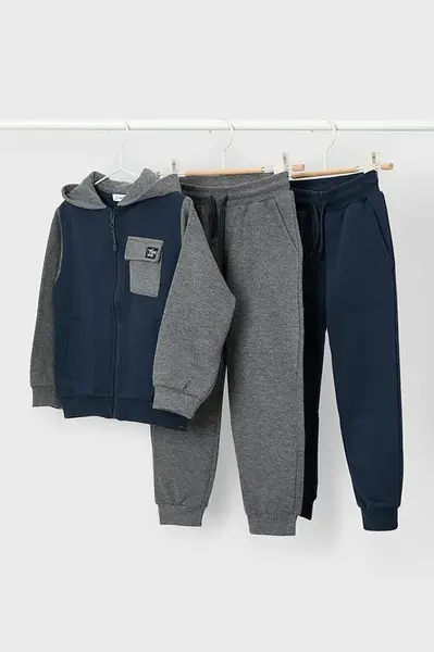 Tepláková souprava Mayoral tmavomodrá barva, 4808