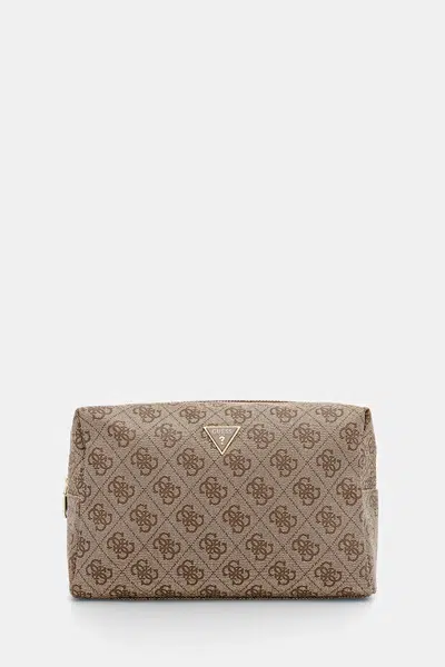 Kosmetická taška Guess ZAMIRA béžová barva, PW7533 P5315