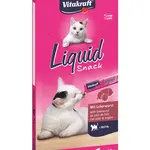 Vitakraft Cat Liquid Snack játrovka a biotin 6x15 g