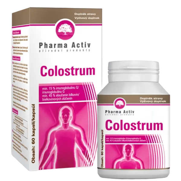 PHARMA ACTIV Colostrum 60 kapslí