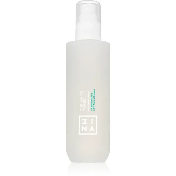 3INA The White Toner osvěžující hydratační tonikum pro zklidnění pleti 200 ml