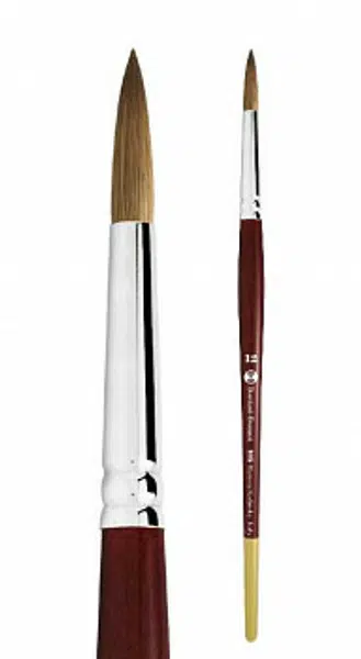 Přírodní štětec Kolinsky 105, krátká rukojeť – 10