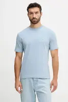 Bavlněné tričko United Colors of Benetton pánské, zelená barva, 3MI5J1AF7