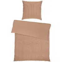 Ambiente POVLEČENÍ, renforcé, světle hnědá, 135/200 cm