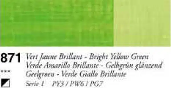 Sennelier oil stick 38ml – 871 Bright Yellow Green
