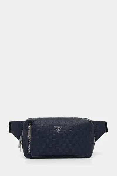 Ledvinka Guess TORINO tmavomodrá barva, HMTODE P5221